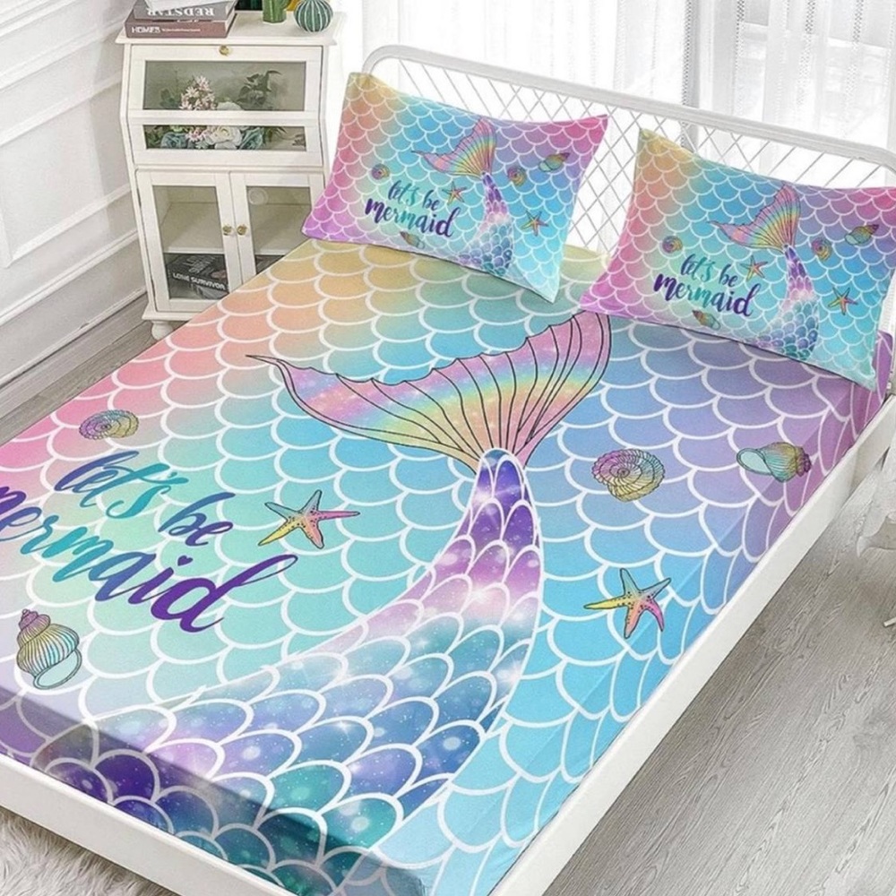 a set of 3 pieces: a baby blanket and two pillowcases - Picture 3 of 8